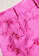 Shorts SELF-PORTRAIT Color: pink (Code: 1772) - Photo 4