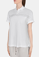 T-Shirt BRUNELLO CUCINELLI Color: white (Code: 546) - Photo 2