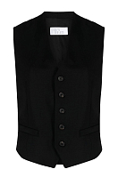 Vest GIUSEPPE DI MORABITO Color: black (Code: 2610) - Photo 1