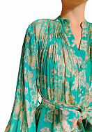 Dress HEMANT&NANDITA Color: green (Code: 753) - Photo 3