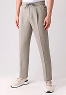 Pants BRUNELLO CUCINELLI Color: beige (Code: 423) - Photo 2