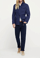 Jacket BRUNELLO CUCINELLI Color: blue (Code: 3506) - Photo 4
