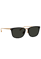 Sunglasses LINDA FARROW Color: black (Code: 4018) - Photo 2