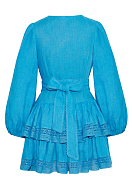 Dress MAIA BERGMAN Color: blue (Code: 2251) - Photo 2