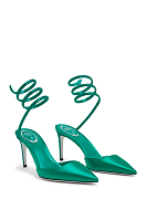 Shoes RENE CAOVILLA Color: green (Code: 2372) - Photo 3